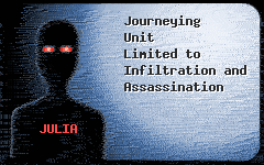 Journeying Unit Limited to Infiltration and Assassination