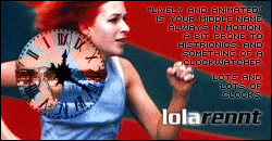 Lola Rennt (Run, Lola, Run) Symbolism: Clocks