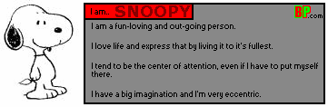 I am Snoopy